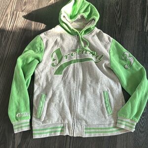 🍍CROCKER CASUAL ZIP UP IRELAND JACKET🍍SZ XXL🍍PIT TO PIT 22”🍍LENGTH 24”🍍